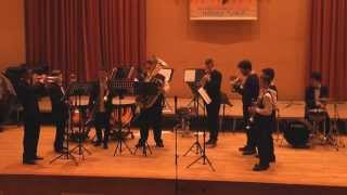 Gratitudes, Brooklyn and Chameleon for encore - Finale of the „Capital Brass & friends" concert