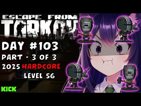 Escape from Tarkov: Level 56 PvP Solo - Cat VTuber - Part 3 of 3 - Day 103 thumbnail