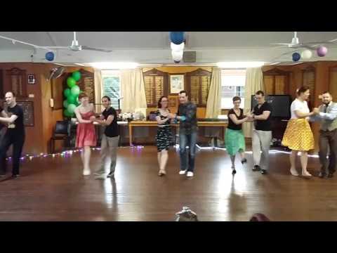 The Palladium Apple Steallers Balboa routine at CPS Xmas Party 2015