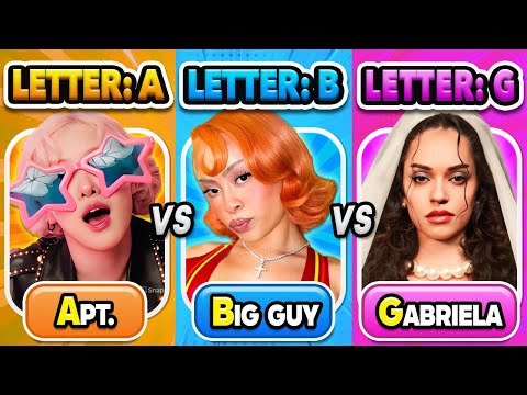 SAVE ONE SONG 🎶 From A to Z ✨ | Pick Your Favorite Song! | Music Quiz 2026