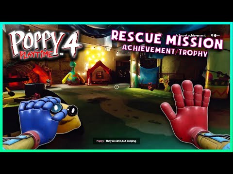 🚨🤝 Rescue Mission Achievement/Trophy Guide | Poppy Playtime 4