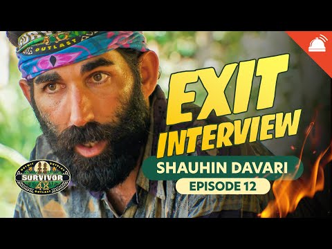 Shauhin Davari Exit Interview | Survivor 48