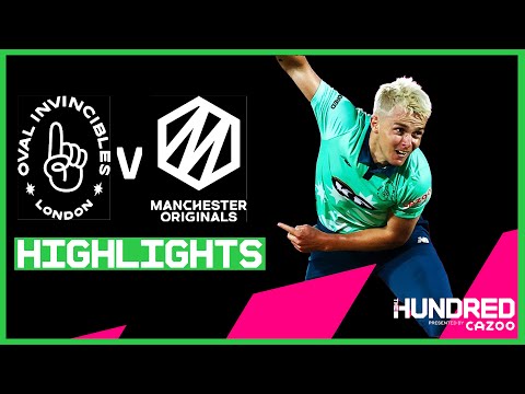 Another Electric Opener! | Oval Invincibles vs Manchester Originals - Highlights | The Hundred 2021