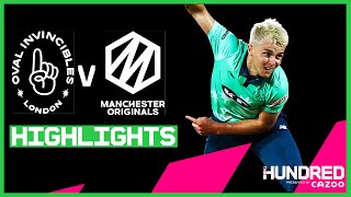 Another Electric Opener! | Oval Invincibles vs Manchester Originals - Highlights | The Hundred 2021