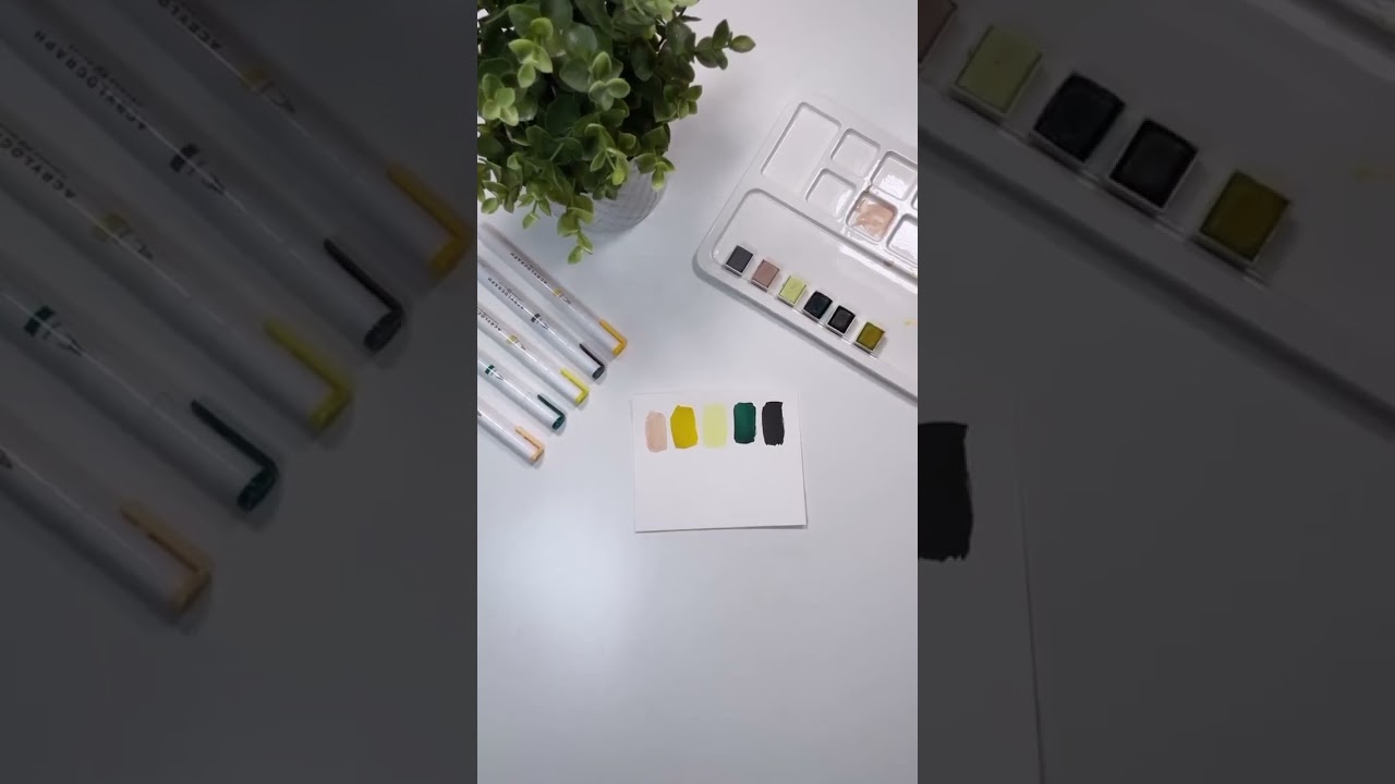 Love finding different colour palettes to play with. I used @coolors.co to generate this palette. I