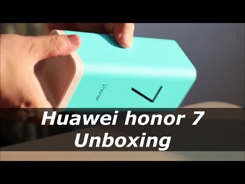 Huawei honor 7 unboxing