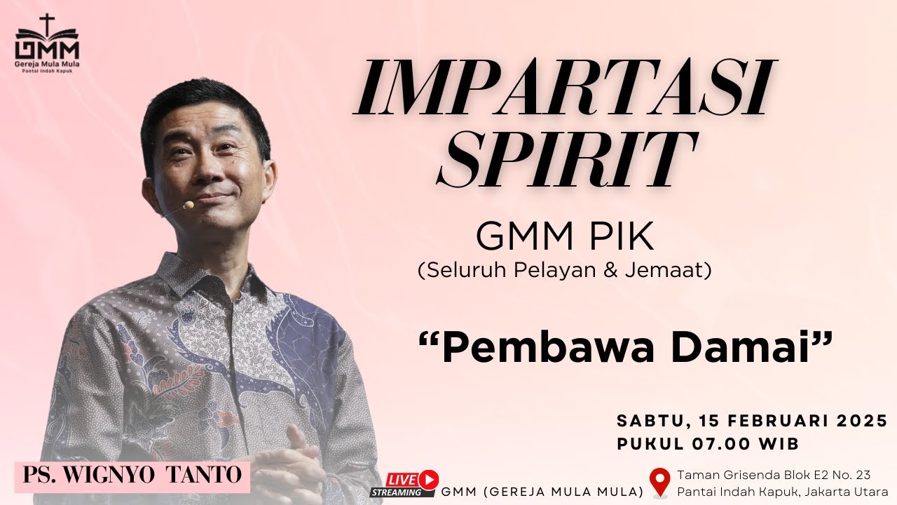 Pembawa Damai – Ps. Dr. Wignyo Tanto (150225)