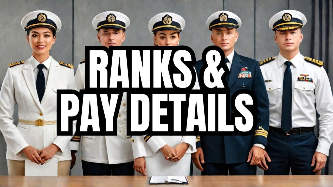 US NAVY RANKS & SALARIES EXPLAINED (E1 to O10)