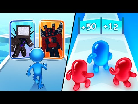 Monster Run Battle Squad l Join Blob Clash 3D / All Level Gameplay: Android,iOS - New APK Mod