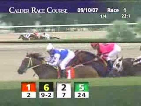 CALDER RACE COURSE, 2007-09-10, Race 1
