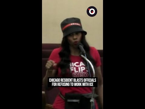 Chicago Resident Blasts Lawmakers for Not Working with ICE
