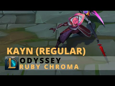 Odyssey Kayn (Regular) Ruby Chroma - League Of Legends