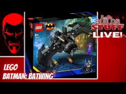 LEGO Batmam: Batwing: EmGo Builds Stuff LIVE!