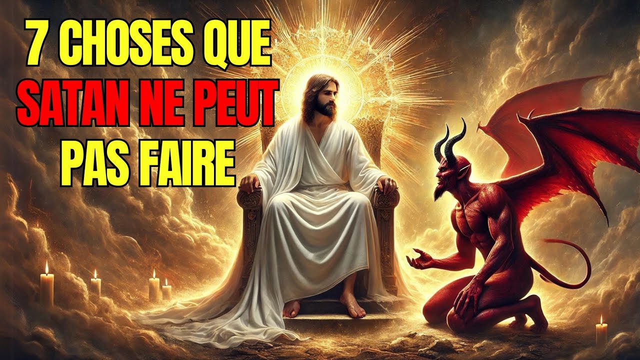 7 choses que Satan ne peut pas faire et qui vous CHOQUEront