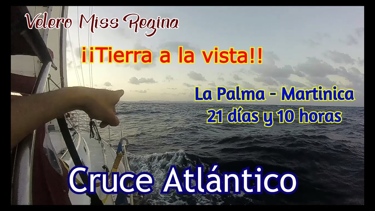 Atlantic Crossing. Land ho!. Martinique