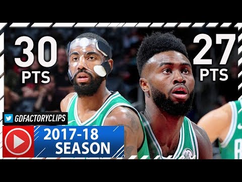 Kyrie Irving 30 Pts & Jaylen Brown 27 Pts Full Highlights vs Hawks (2017.11.18) - TOO SICK!
