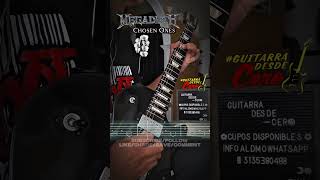 #megadeth chosen ones #guitar #youtubeshorts #tutorial #howto #riff #tabs #davemustaine #thrash #fyp
