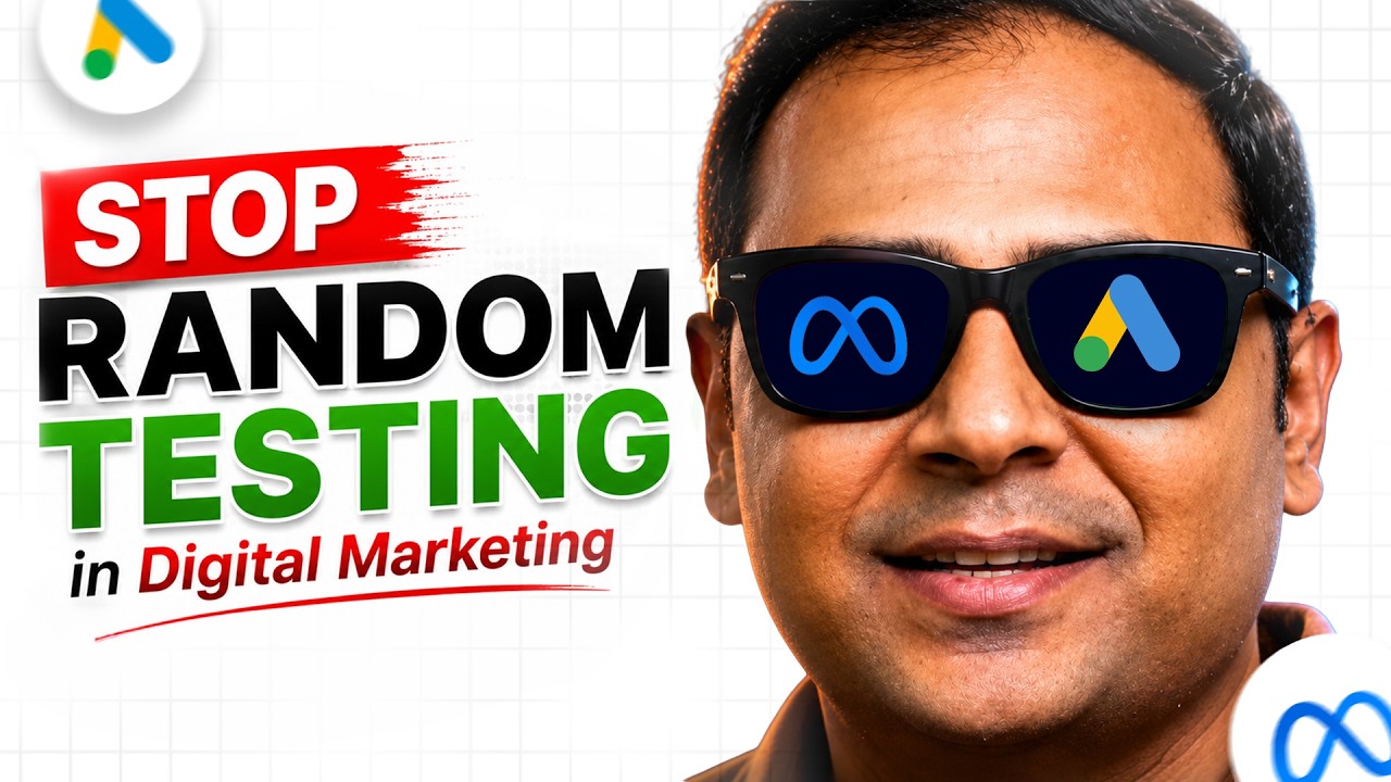Right Way to Test Ads, Creatives & Landing Pages - Umar Tazkeer