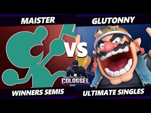 Colossel Winners Semis - Maister (Game & Watch) Vs. Glutonny (Wario) SSBU Ultimate Tournament