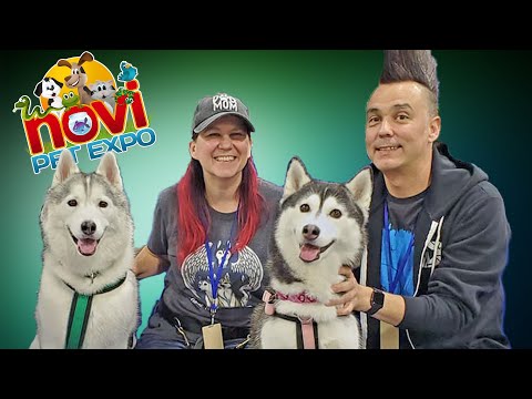 Huskies Went To The Novi Pet Expo