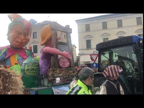 Carnevale a Montebelluna (Treviso, Italy). Street Carnival in Italy