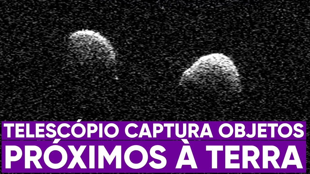 Telescópio revela objetos passando perto da Terra