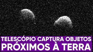Telescópio revela objetos passando perto da Terra