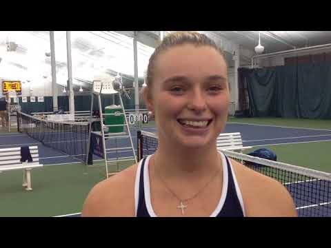 Senior Cassie Mercer: UVA defeats #14 Michigan 4-2 (2/16/18)