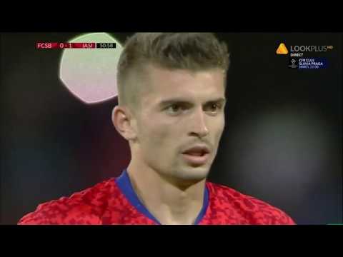 FCSB - Poli Iasi: 1-1, Tanase din penalty (min 52). Greseala de arbitraj? Iesise mingea?
