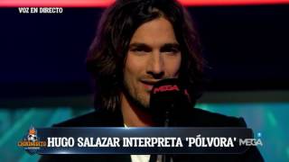 Hugo Salazar canta 'Pólvora' en directo en El Chiringuito