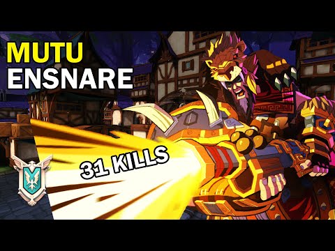 31 Kills Mutu Buck Paladins Competitive (Pro Player) ENSNARE - Savage X9