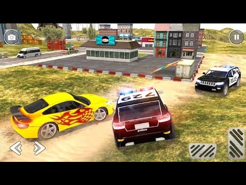 US Police Car Driving Offroad - Android Gameplay