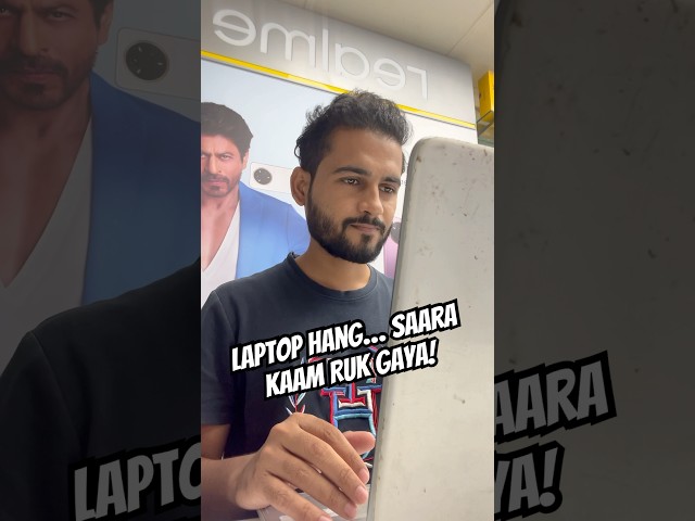 Laptop Hang Ho Gaya Aur Kaam Ruk Gaya 😱