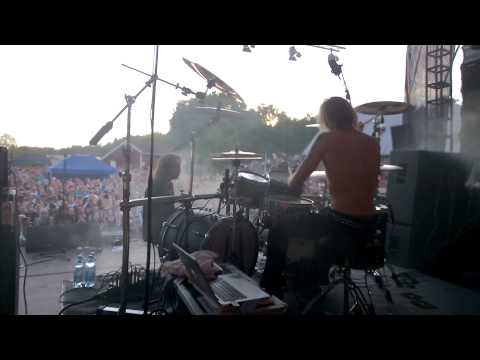 Pearl Artist Rolf Pilve Drum Cam - Deep Unknown @ Karjurock, Uusikaupunki Finland 19.7.2014