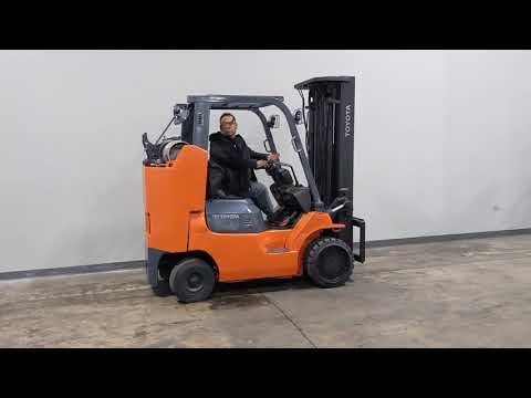 2013 Toyota 7FGCU35-BCS 8000lb Cushion LPG Forklift STK 8696