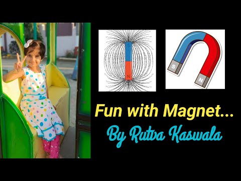 This video is about fun with Magnet for kids by Rutva Kaswala