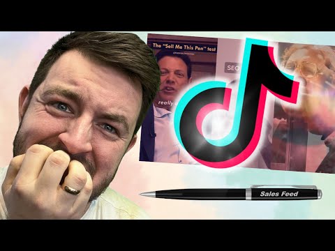 Reacting To Viral "Sell Me This Pen" TikToks - How To Sell The Pen
