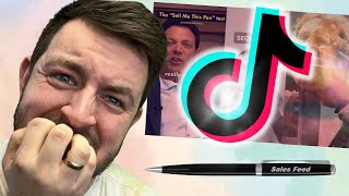 Reacting To Viral "Sell Me This Pen" TikToks - How To Sell The Pen