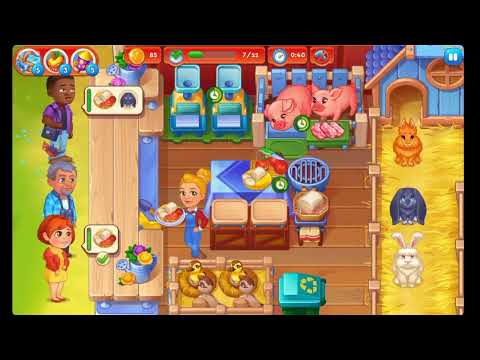 Cooking Farm - Hay & Cook Game - Level 151 🍎🌻🫐 - Hard - No Boosters - FULL STORY - CaroGamesNL