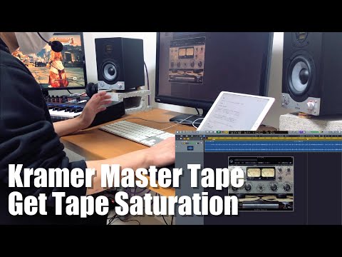【Waves Kramer Master Tape】使い方解説 -スピード感を損なわずにアナログ感を付加しよう-