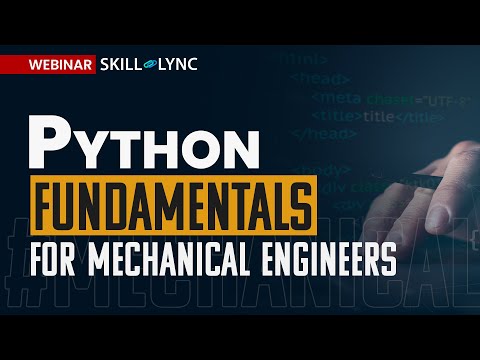 Python For Mechanical Engineering Caddcentre
