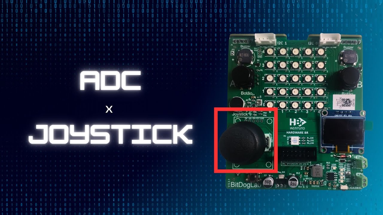 Como Funciona o Conversor ADC? Veja na Prática com um Joystick! 🎮