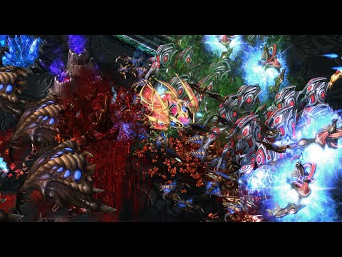 Serral (Z) vs Zest (P) on Deathaura - StarCraft 2