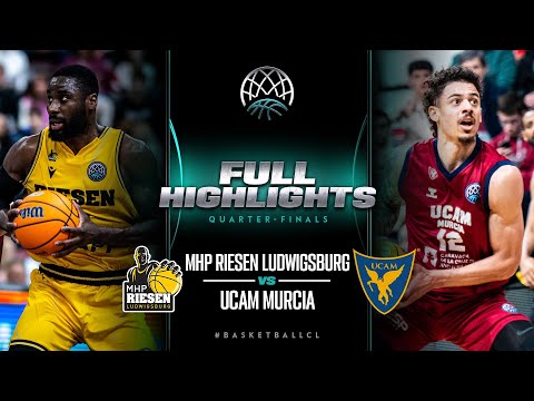MHP RIESEN Ludwigsburg v UCAM Murcia | Quarter-Finals Full Highlights | #BasketballCL 2023-24