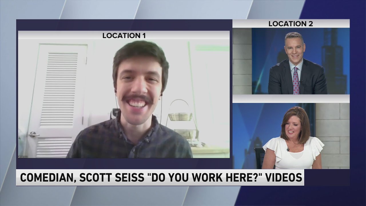 Comedian Scott Seiss on popular 'Do You Work Here?' TikTok videos