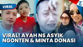TABIAT AYAH NS DISOROT! Asyik Ngonten dan Minta Donasi Kala Anak Tewas Disiksa Ibu Tiri di Sukabumi