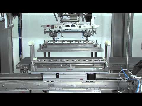 , title : 'Robotic packaging line from Schubert with fully automatic tool change'
