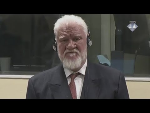 UN-Tribunal in Den Haag: Verurteilter Kriegsverbrecher stirbt nach Gifteinnahme