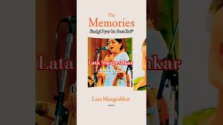 The memories of lata mangeshkar bollywood hindisong shotrs ckedits music viral trending 4k