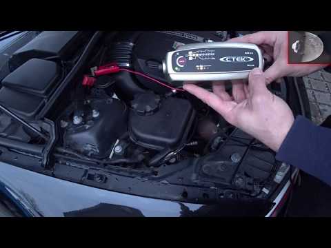 CTEK MXS 5.0 Batterieladegerät Auto/Motorad Test-Anschließen-Erklärung